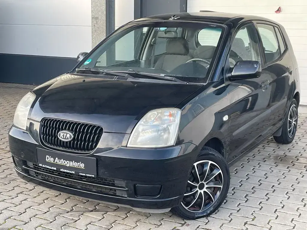Gebraucht Kia Picanto LX 65 PS (47 kW) 2007 Schwarz Kleinwagen