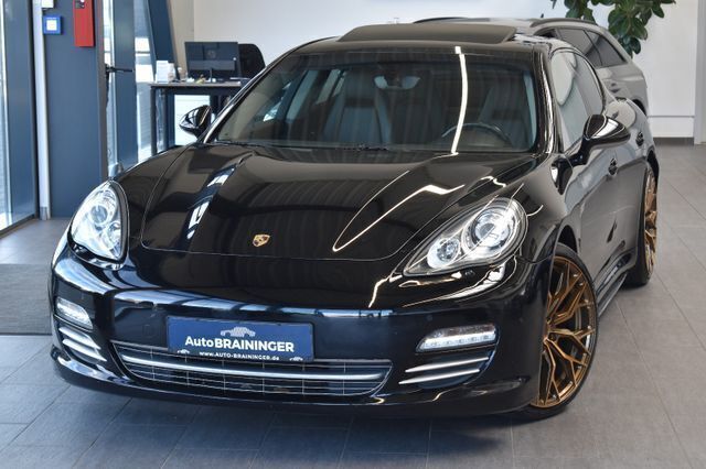 Schwarz Gebraucht 2013 Porsche Panamera 4 Platinum Edition Limousine | 23.950 € (Superpreis) - Bild 1/4