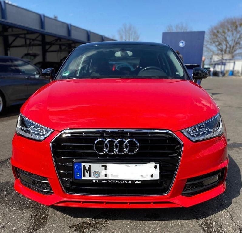 Rot Gebraucht 2017 Audi A1 Sportback Design Kleinwagen | 14.100 € (Fairer Preis) - Bild 1/4