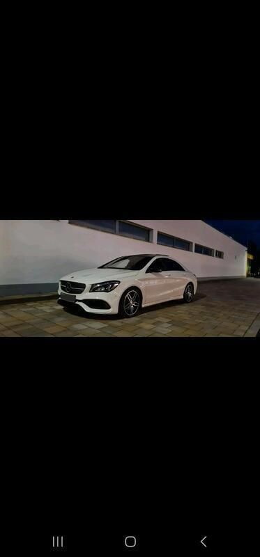 Weiß Gebraucht 2017 Mercedes CLA180 AMG line Limousine | 19.999 € (Etwas zu teuer) - Bild 1/4