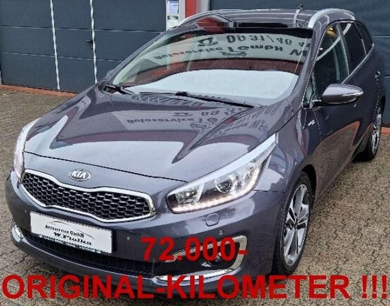 Winchestergraumetallic Gebraucht 2017 Kia Ceed Sportswagon Platinum Edition Kombi | 13.500 € (Fairer Preis) - Bild 1/4