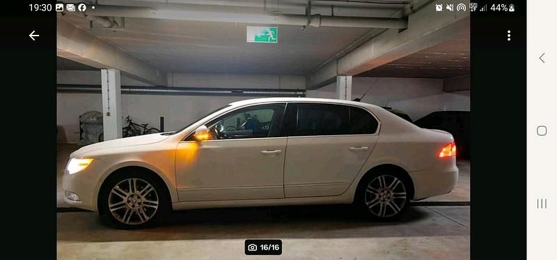 Weiß Gebraucht 2008 Skoda Superb Limousine | 3.999 € (Guter Preis) - Bild 1/4