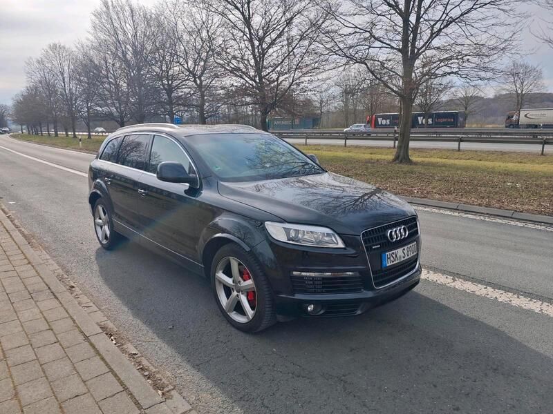 Schwarz Gebraucht 2008 Audi Q7 S-Line SUV | 6.500 € - Bild 1/4