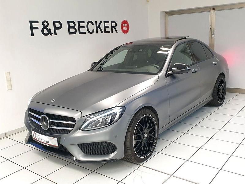 Gebraucht Mercedes C400 AMG 333 PS (244 kW) 2017 Designo selenitgrau magno Limousine