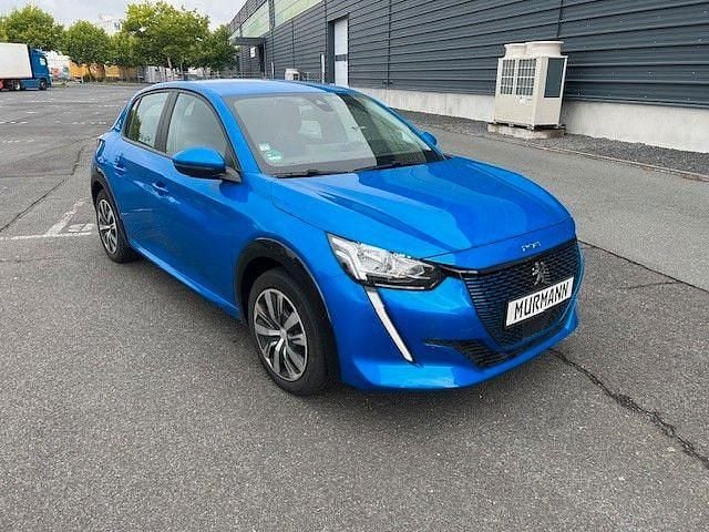 Blau Gebraucht 2021 Peugeot e-208 Active Kleinwagen | 16.300 € (Etwas zu teuer) - Bild 1/4