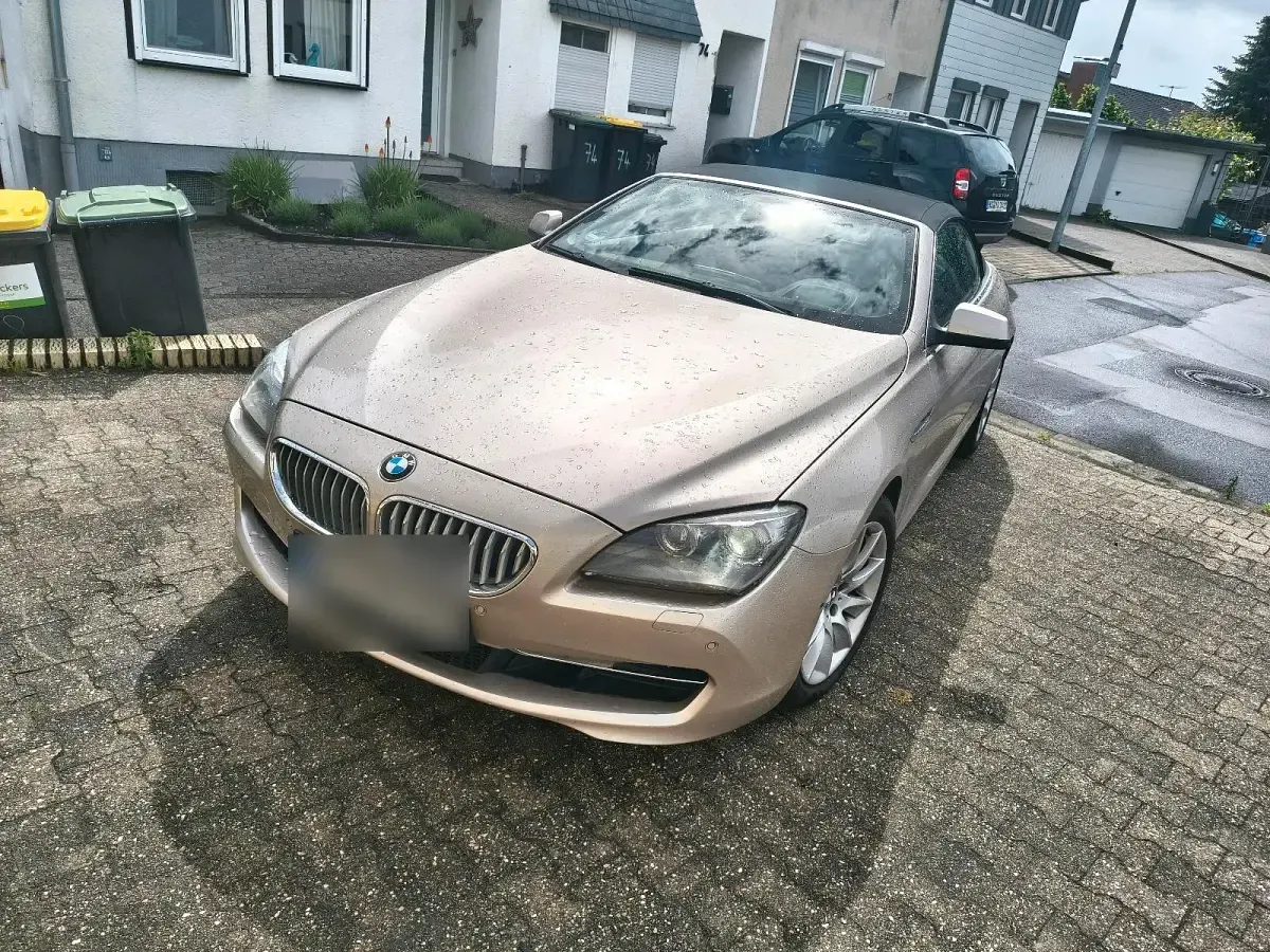 Gebraucht BMW 650 Cabriolet 407 PS (299 kW) 2011 Gold Cabrio