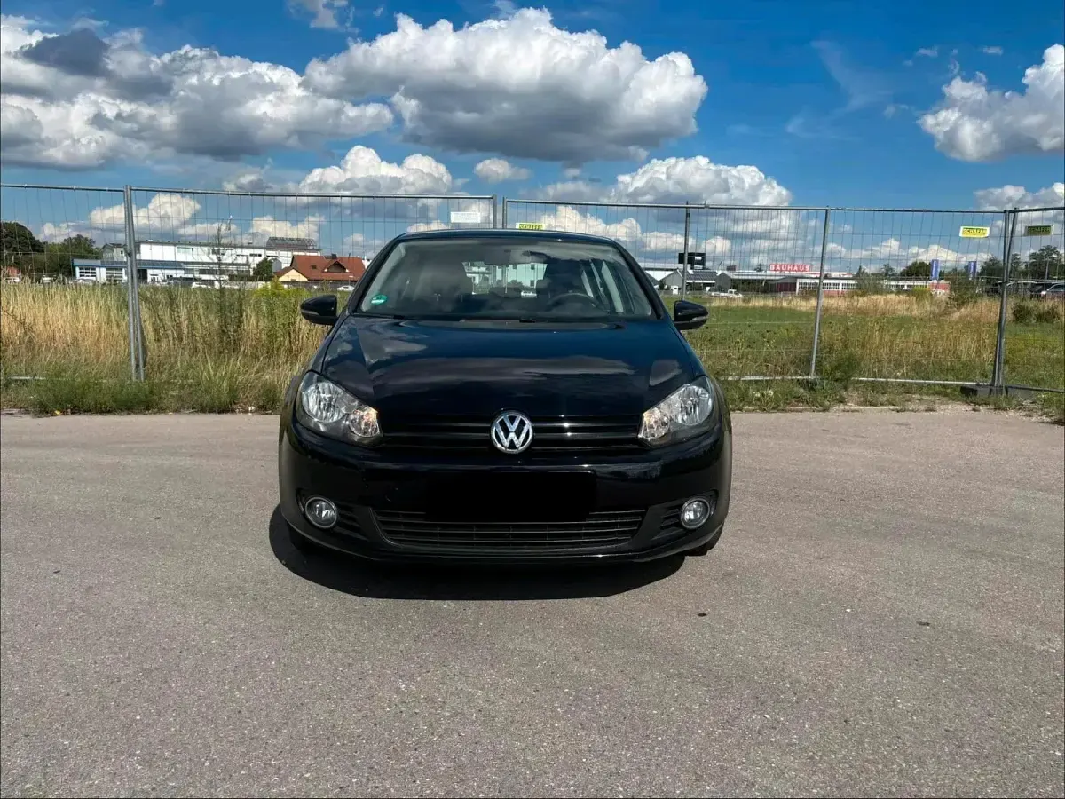 Gebraucht VW Golf VI 80 PS (58 kW) 2009 Schwarz Kleinwagen