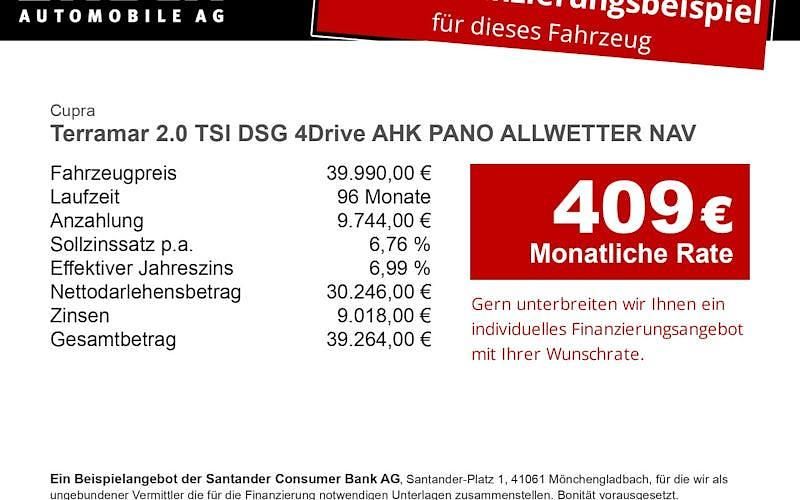 Neu Cupra Terramar 204 PS (150 kW) 2025 Weiß SUV