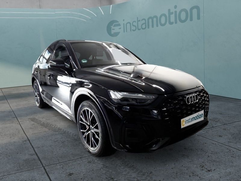 Schwarz Gebraucht 2021 Audi Q5 Sportback S-Line SUV | 45.244 € (Teuer) - Bild 1/4