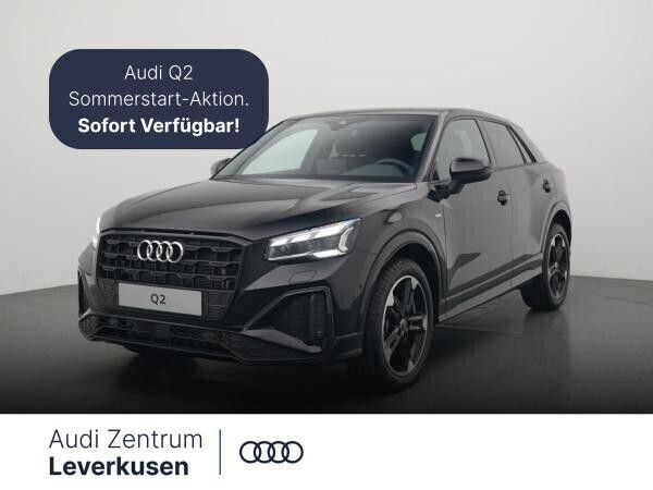 Schwarz (mythosschwarz metallic) Neu 2025 Audi Q2 S-Line SUV | 40.980 € (Fairer Preis) - Bild 1/4