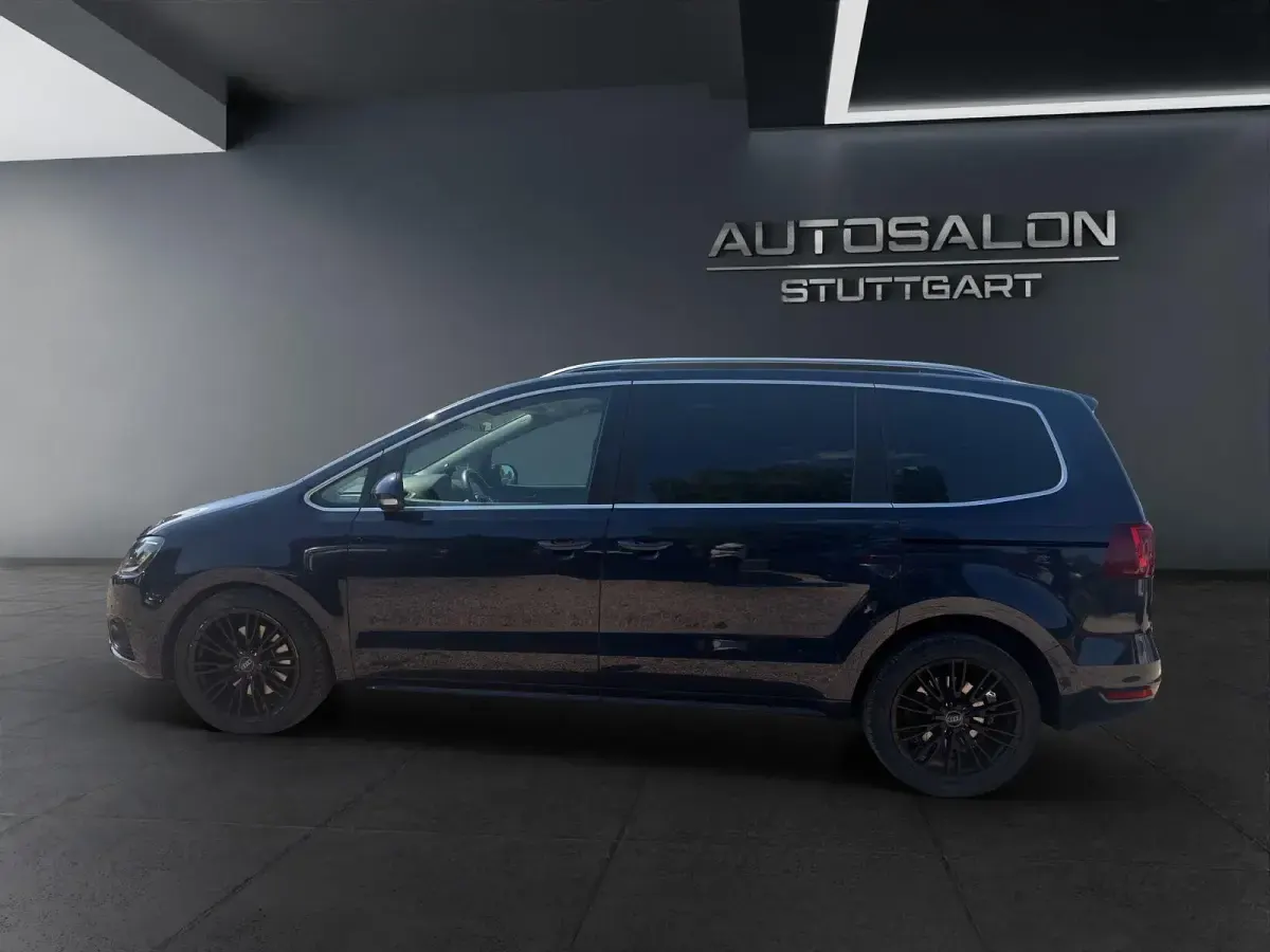 Gebraucht Seat Alhambra Style 184 PS (135 kW) 2015 Blau Van / Kleinbus