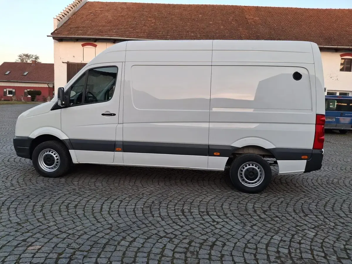 Second-hand VW Crafter 163 CP (119 kW) 2012 Alb Van