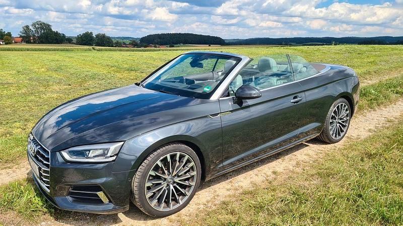 Grau Gebraucht 2017 Audi A5 Cabriolet Design Cabrio | 28.800 € - Bild 1/4