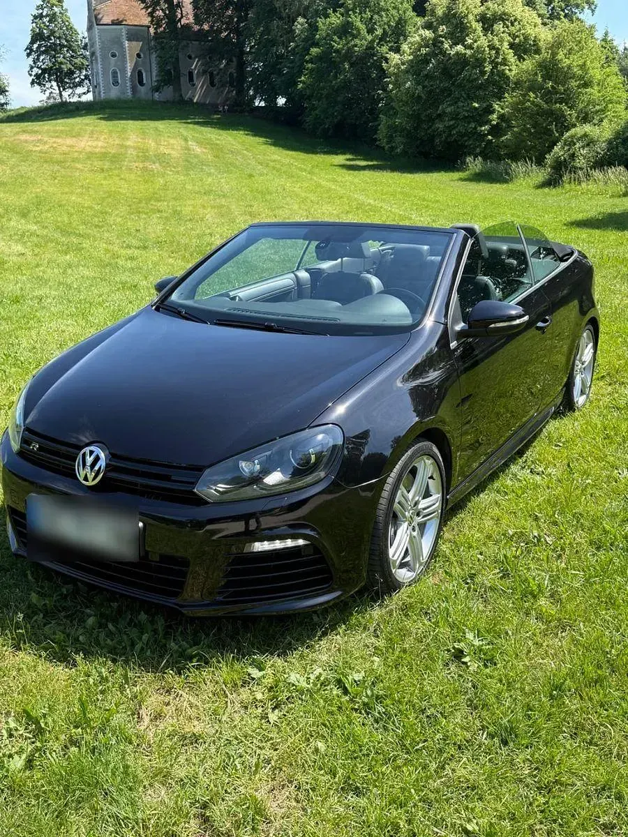 Gebraucht VW Golf Cabriolet R 265 PS (194 kW) 2013 Schwarz Cabrio