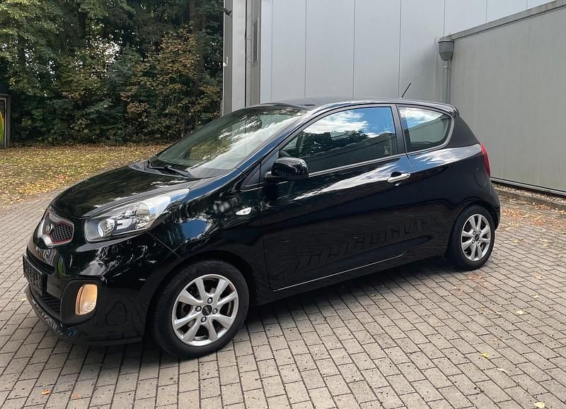 Schwarz Gebraucht 2014 Kia Picanto 2 Kleinwagen | 2.980 € (Superpreis) - Bild 1/4