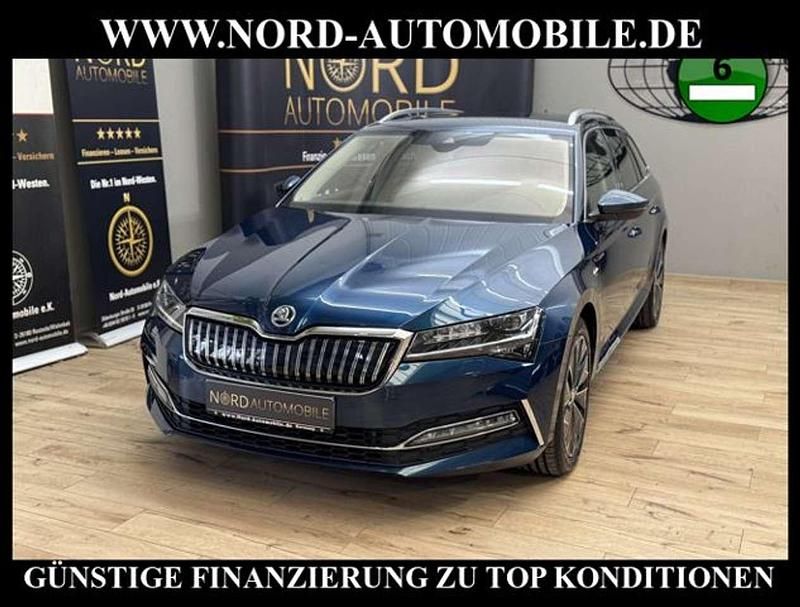 Blau Gebraucht 2020 Skoda Superb LAURIN & KLEMENT Kombi | 22.900 € (Guter Preis) - Bild 1/2