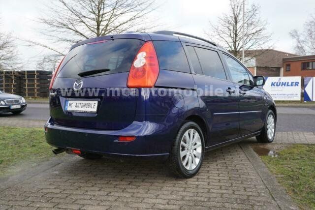 Gebraucht Mazda 5 Exclusive 116 PS (85 kW) 2005 Blau metallic Van / Kleinbus
