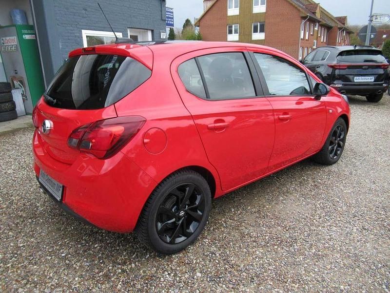 Gebraucht Opel Corsa 90 PS (66 kW) 2017 Rot Kleinwagen