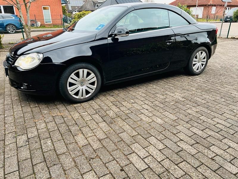 Gebraucht VW Eos 140 PS (102 kW) 2008 Schwarz Cabrio