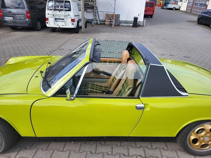 Grün Gebraucht 1973 Porsche 914 Cabrio | 35.000 € - Bild 1/4