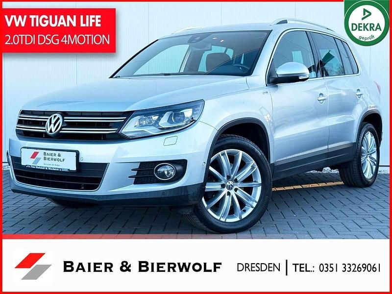 Silber Gebraucht 2013 VW Tiguan Life SUV | 12.990 € (Fairer Preis) - Bild 1/4