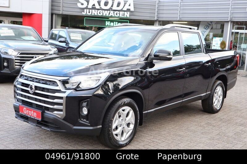 Schwarz metallic Gebraucht 2022 Ssangyong / KGM Musso Quartz SUV | 39.990 € - Bild 1/4