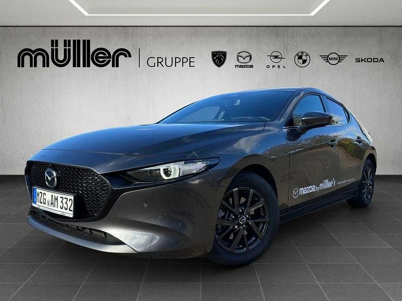 Machine gray Gebraucht 2025 Mazda 3 Exclusive Limousine | 28.407 € (Teuer) - Bild 1/4