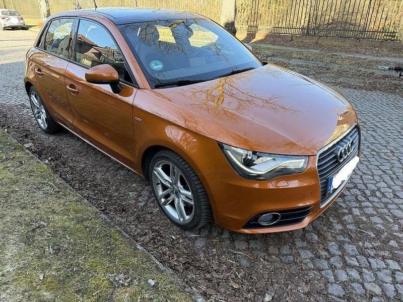 Gebraucht Audi A1 Sportback S-Line 122 PS (89 kW) 2012 Orange Kleinwagen