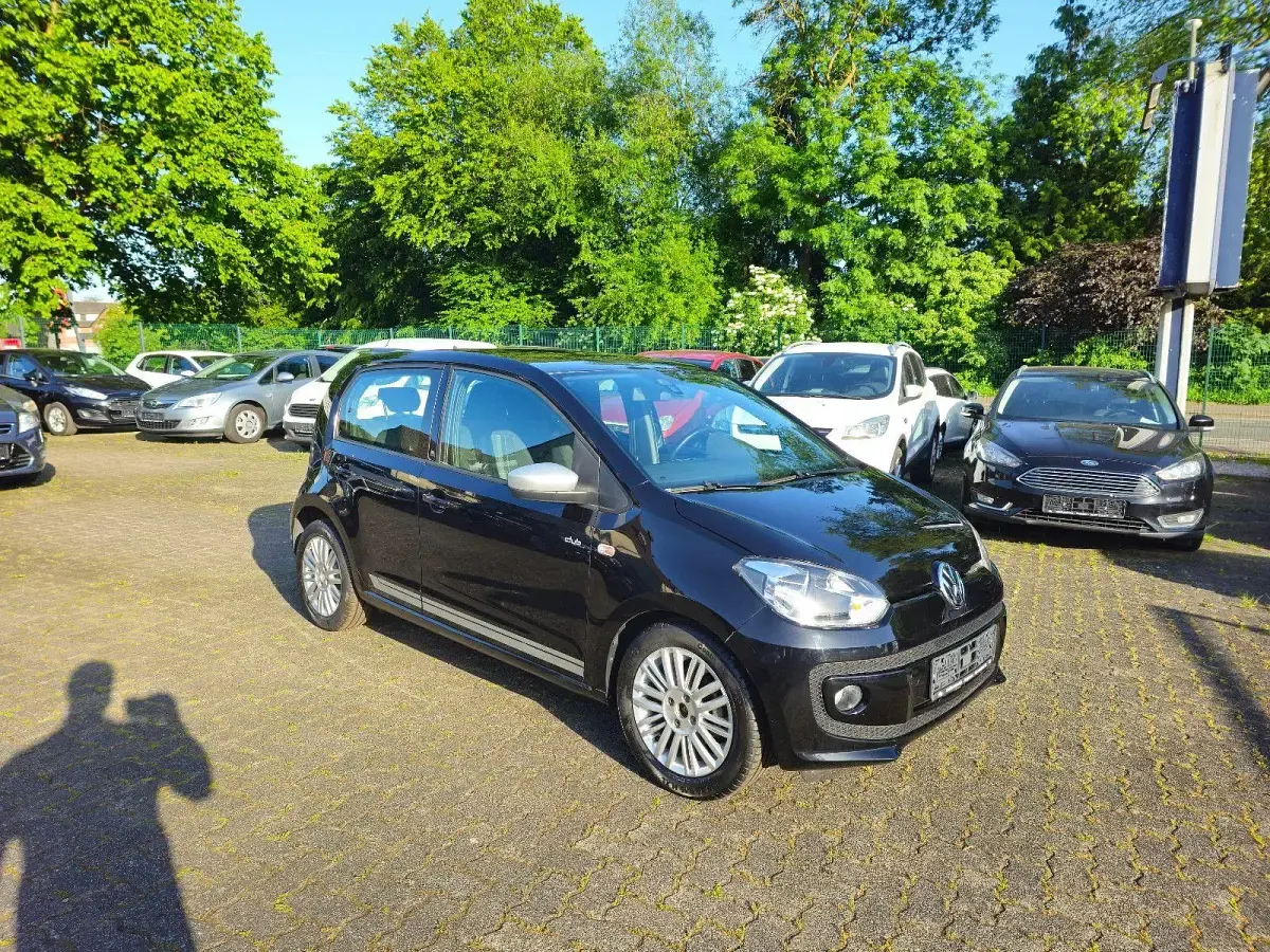 Gebraucht VW up! CLUB 75 PS (55 kW) 2016 Schwarz Kleinwagen