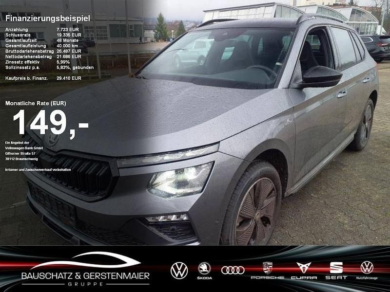 Grau Gebraucht 2024 Skoda Kamiq Monte Carlo SUV | 29.410 € (Etwas zu teuer) - Bild 1/4