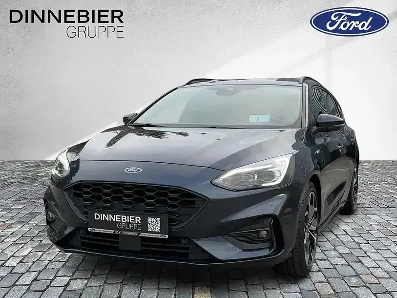 Gebraucht Ford Focus ST-Line X 160 PS (117 kW) 2020 Panther blau metallic Kombi