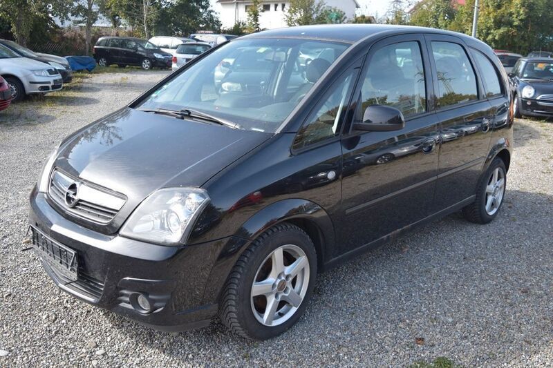 Gebraucht Opel Meriva Innovation 101 PS (74 kW) 2008 Schwarz Van / Kleinbus