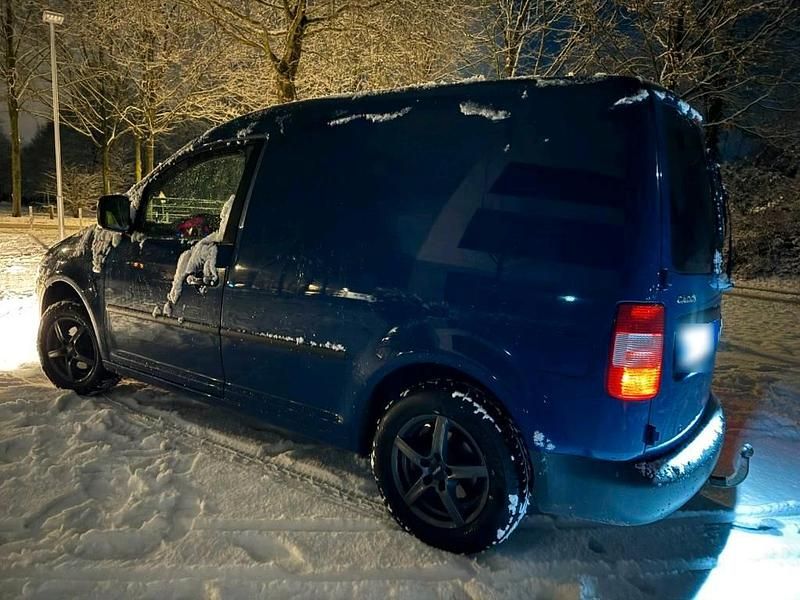 Second-hand VW Caddy 75 CP (55 kW) 2007 Albastru Monovolum