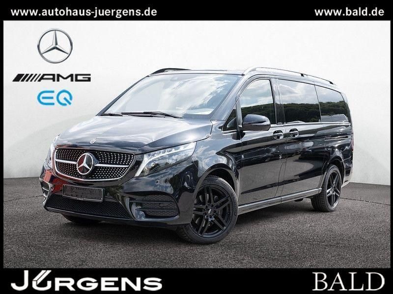 Schwarz obsidianschwarz metallic Gebraucht 2024 Mercedes V300 Avantgarde Van / Kleinbus | 72.590 € (Teuer) - Bild 1/4
