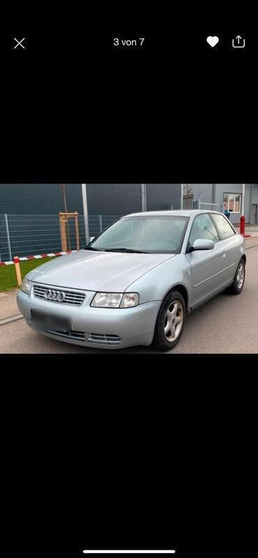 Silber Gebraucht 1998 Audi A3 Kleinwagen | 500 € (Superpreis) - Bild 1/4