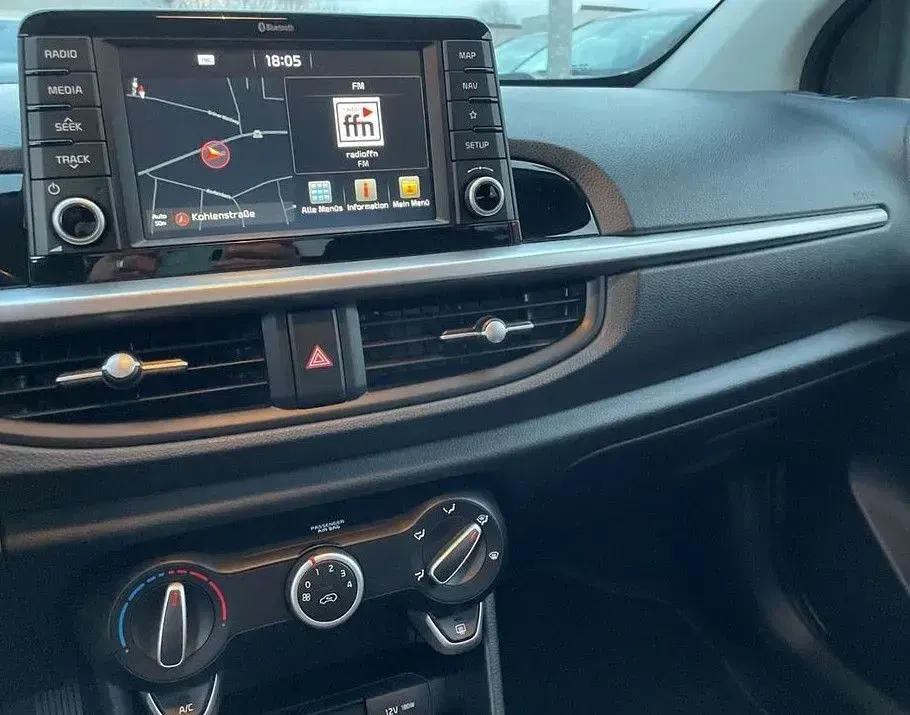 Gebraucht Kia Picanto 84 PS (61 kW) 2019 Schwarz Kleinwagen