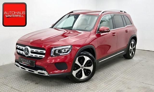 Rot Gebraucht 2021 Mercedes GLB200 Progressive SUV | 31.700 € (Guter Preis) - Bild 1/4