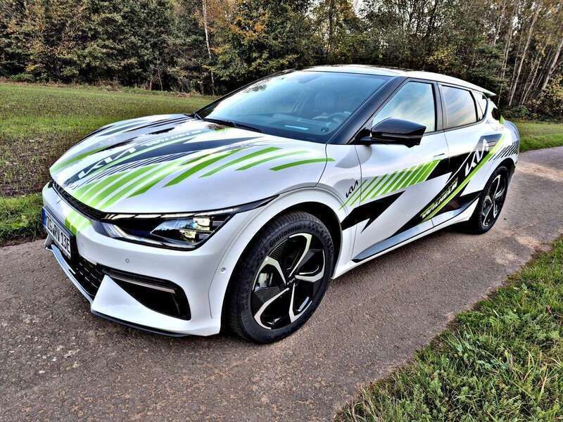 Gebraucht Kia EV6 GT-Line 239 kW (325 PS) 2024 Snow white pearl SUV