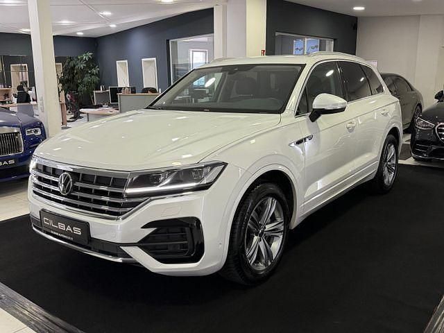 Oryxweiß perlmutteffekt Gebraucht 2023 VW Touareg Elegance SUV | 49.900 € (Fairer Preis) - Bild 1/4