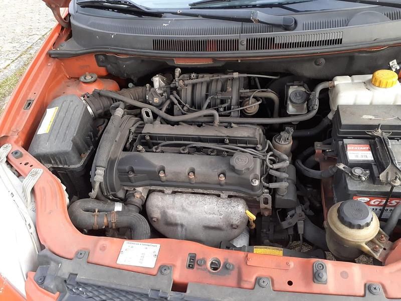 Usata Chevrolet Aveo 2006 Rosso Berlina
