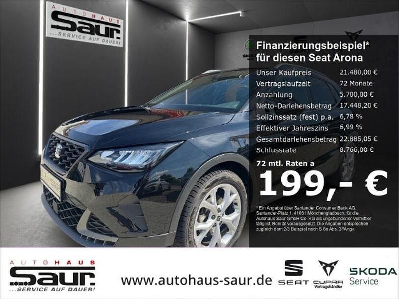 Gebraucht Seat Arona FR 116 PS (85 kW) 2025 Schwarz SUV