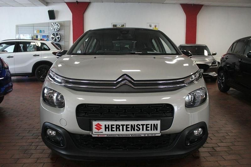 Gebraucht Citroën C3 Feel 82 PS (60 kW) 2018 Grau Kleinwagen