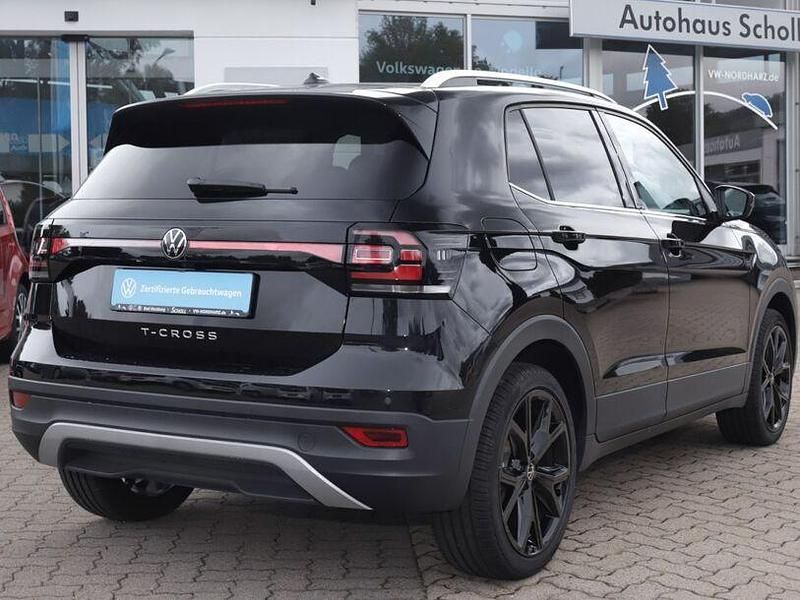 Gebraucht VW T-Cross Style 110 PS (80 kW) 2023 Schwarz SUV