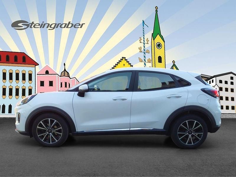 Gebraucht Ford Puma Titanium 125 PS (91 kW) 2020 Weiß SUV