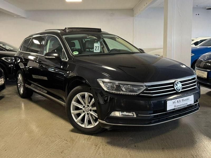Schwarz Gebraucht 2018 VW Passat Highline Kombi | 14.499 € (Superpreis) - Bild 1/4