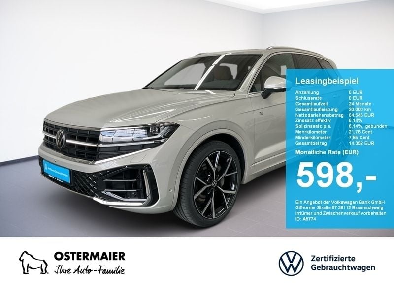 Beige Gebraucht 2023 VW Touareg R-line SUV | 65.215 € (Guter Preis) - Bild 1/4