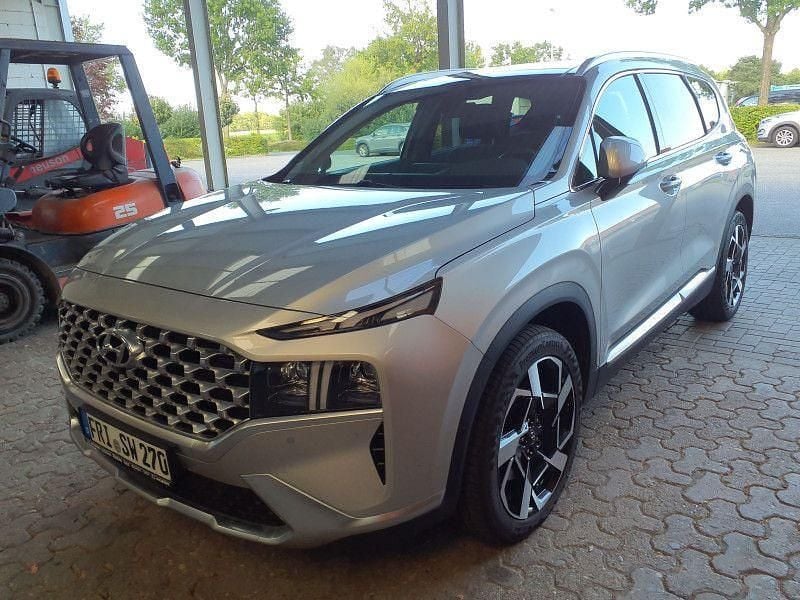 Silber Gebraucht 2022 Hyundai Santa Fe Prime SUV | 35.670 € (Fairer Preis) - Bild 1/4