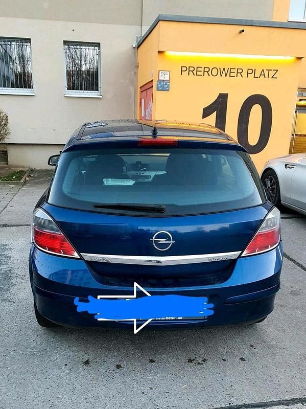 Usata Opel Astra 105 CV (77 kW) 2007 Blu Station wagon