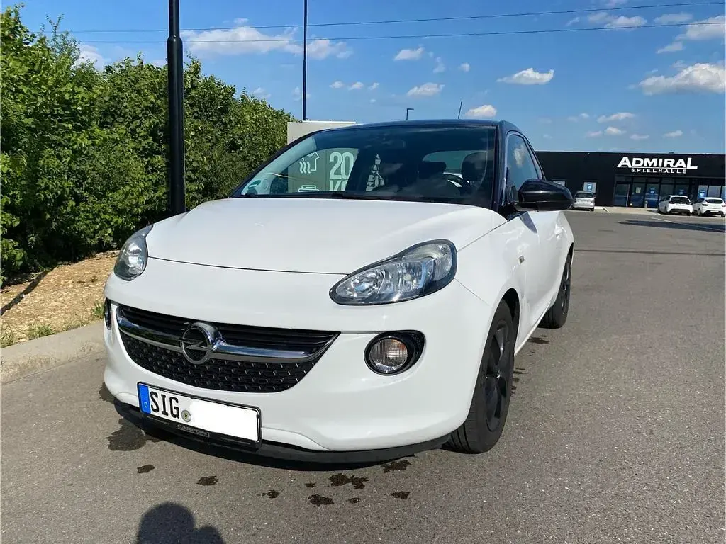 Gebraucht Opel Adam Glam 69 PS (50 kW) 2015 Weiß Kleinwagen