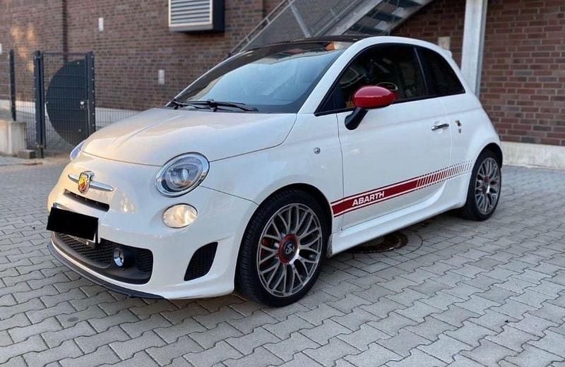 Weiß Gebraucht 2009 Abarth 500 Custom Kleinwagen | 12.000 € (Fairer Preis) - Bild 1/4